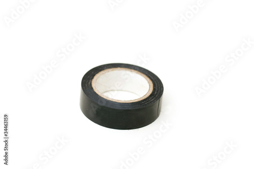 Black tape isolated