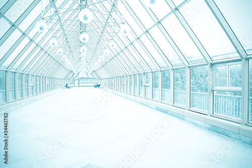 transparent hallway