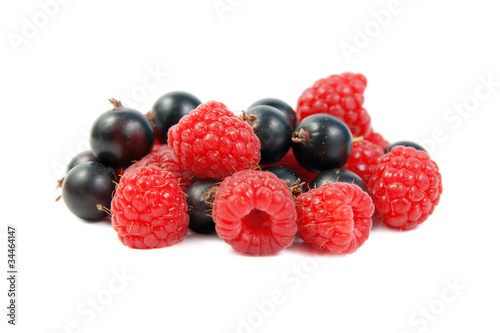 Assorted raspberry and black currant