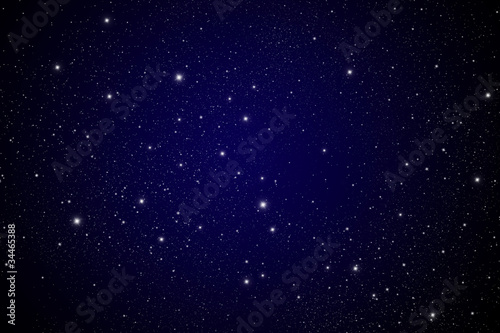star in The dark Galaxy. © kanate
