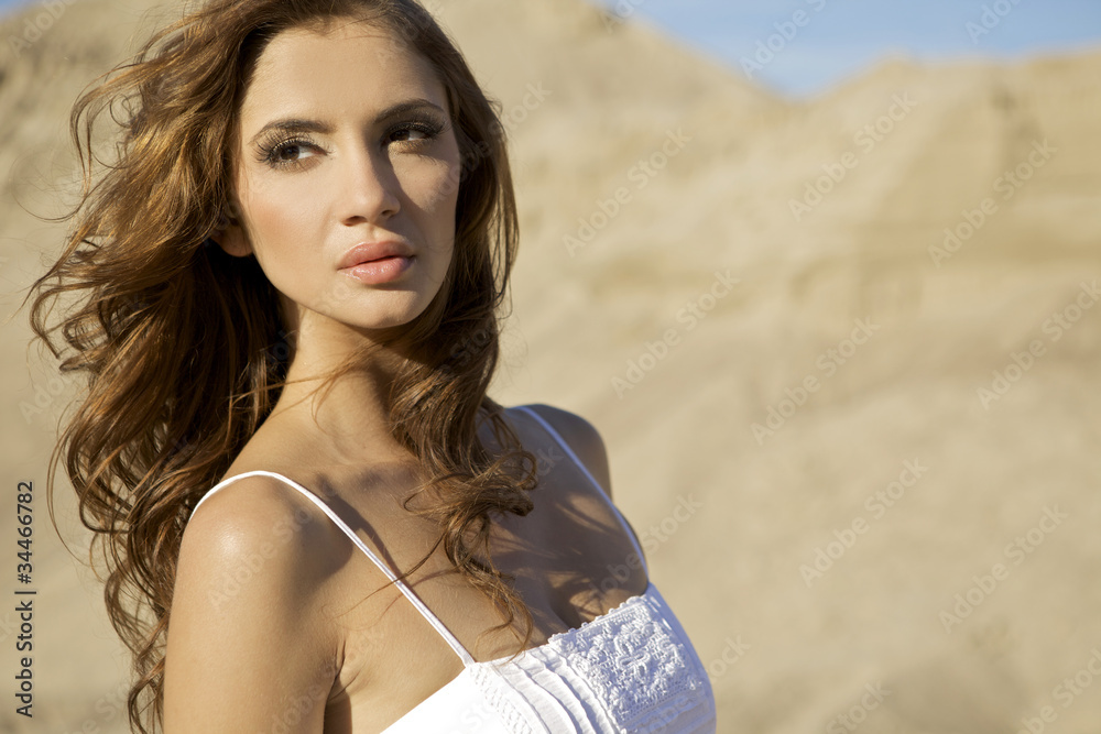 portrait brunette portrait brunette