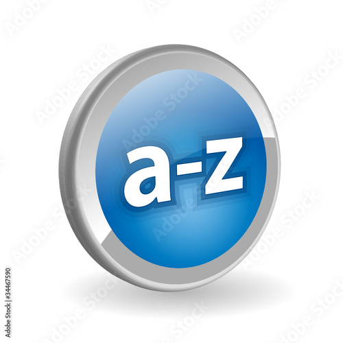 A-Z Web Button (catalogue search products dictionary directory)