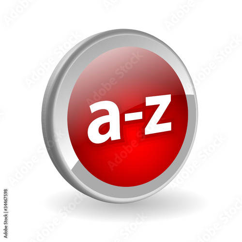 A-Z Web Button (directory catalogue search products dictionary)