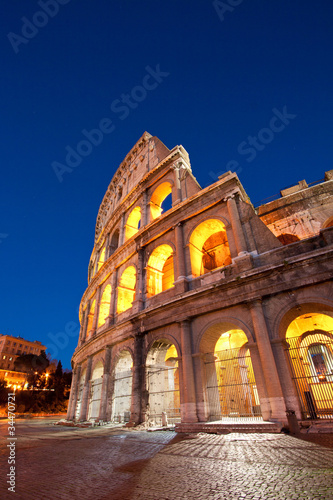 Canvas Print colosseum Rome