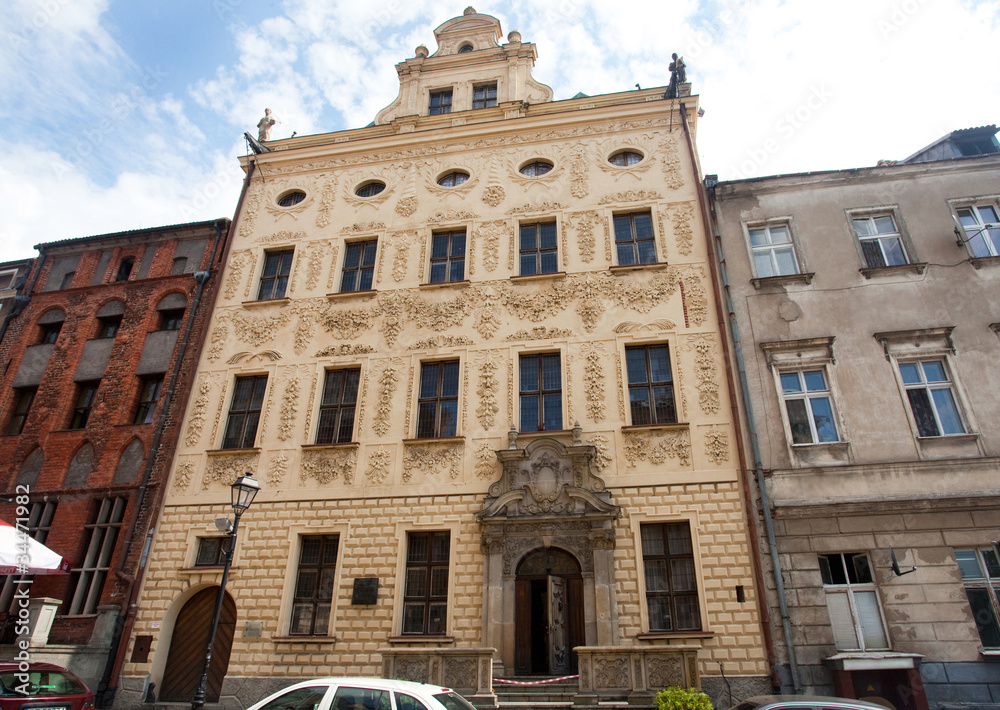 Dąmbski Palace in Toruń,Poland