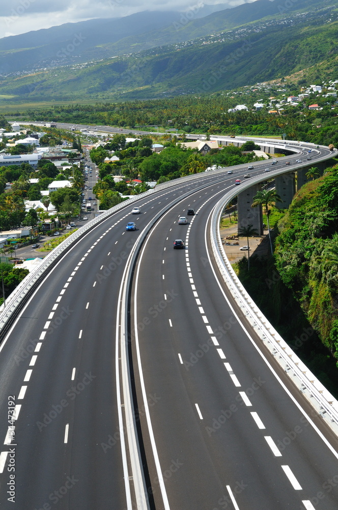 Route des Tamarins, La Réunion.