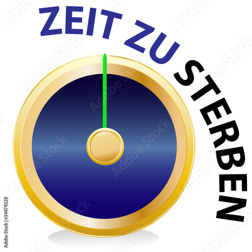 uhr - zeit zu sterben