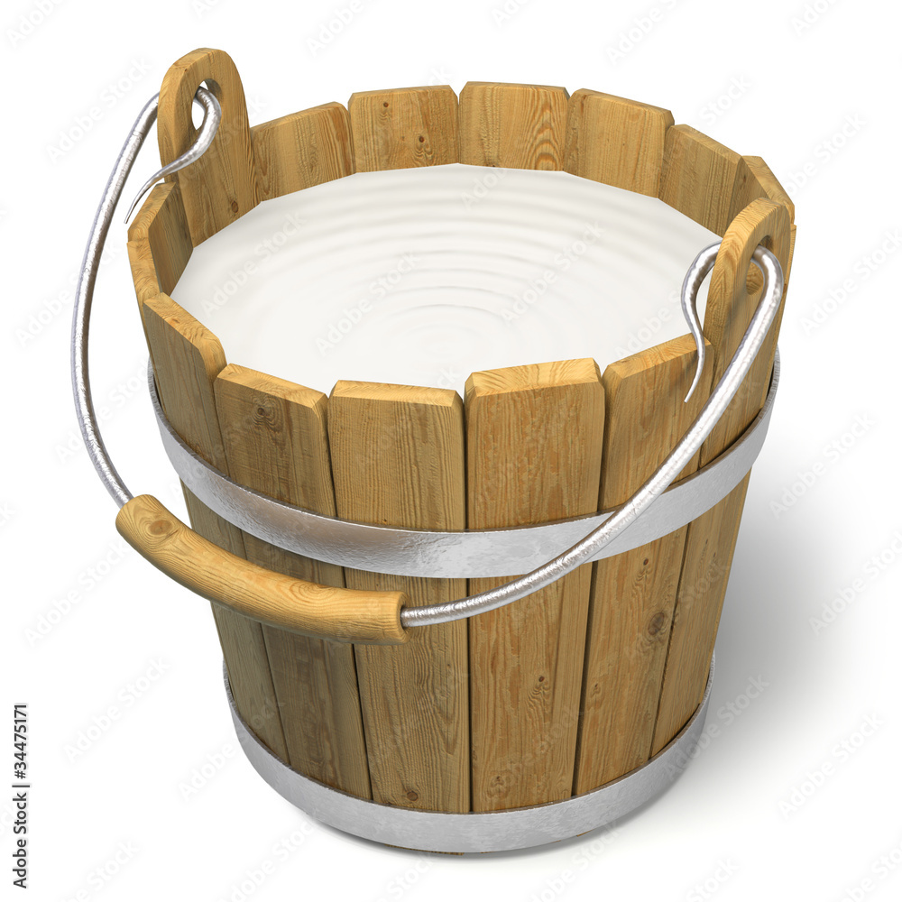 Milk bucket Stock 일러스트레이션 Adobe Stock