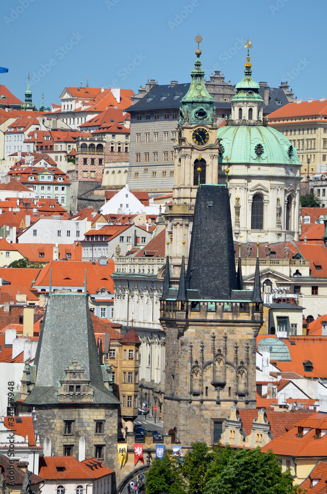 Obraz premium Les clohers à Prague