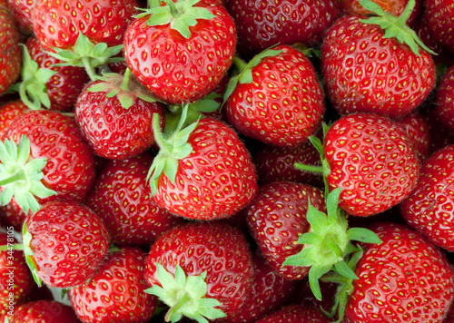 Fresh ripe strawberry #34478105
