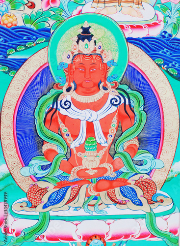 buddha of thangka
