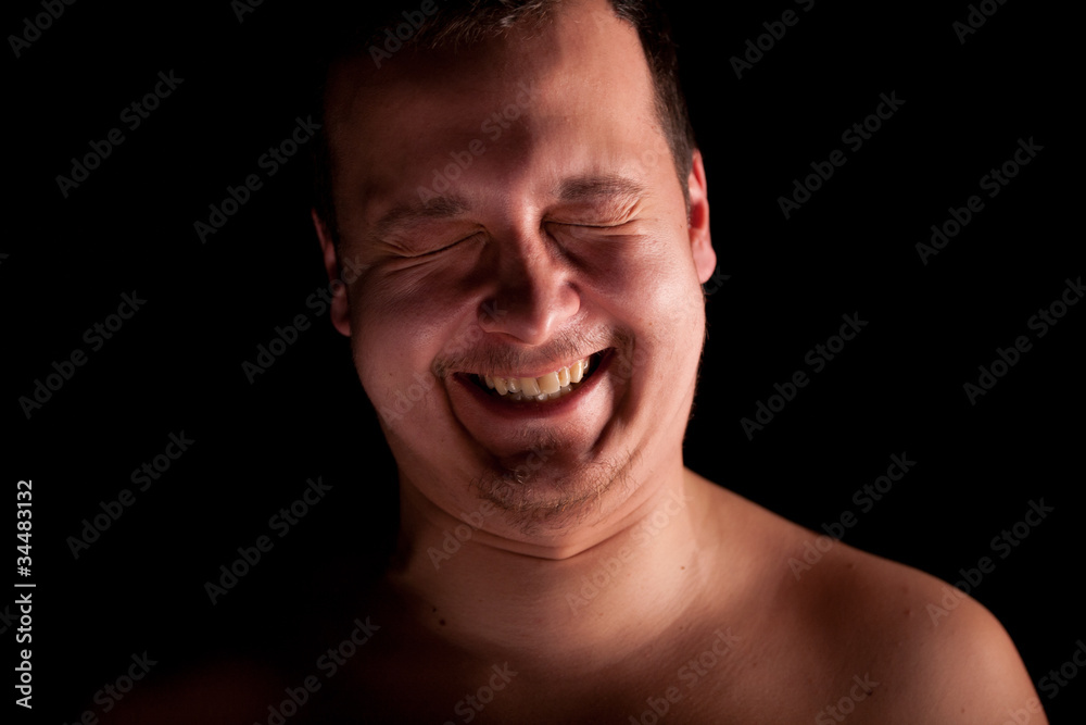 Man portrait. Close up. Man portrait. Close up.