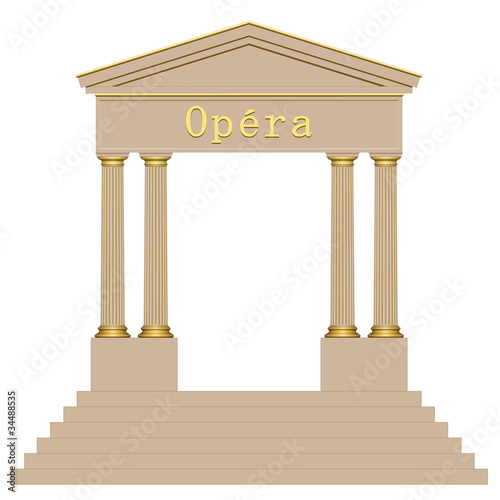Entrée de l’opéra