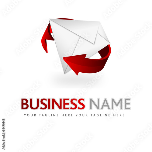 logo busta, logo email