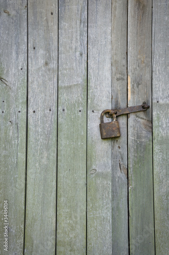 the old wooden door © badahos