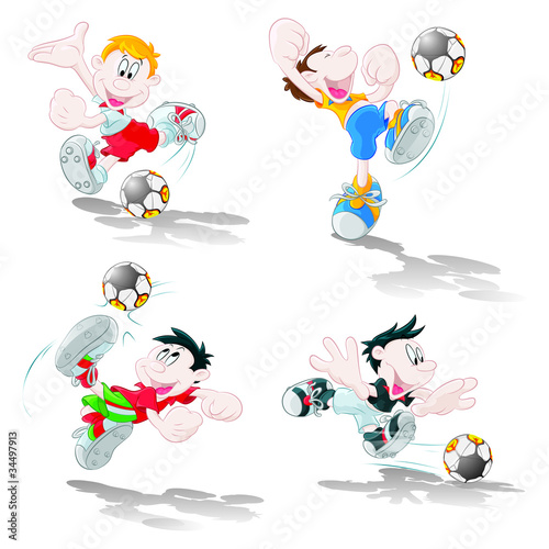 Cartoon Soccers