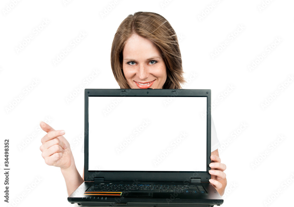 girl with a laptop girl with a laptop