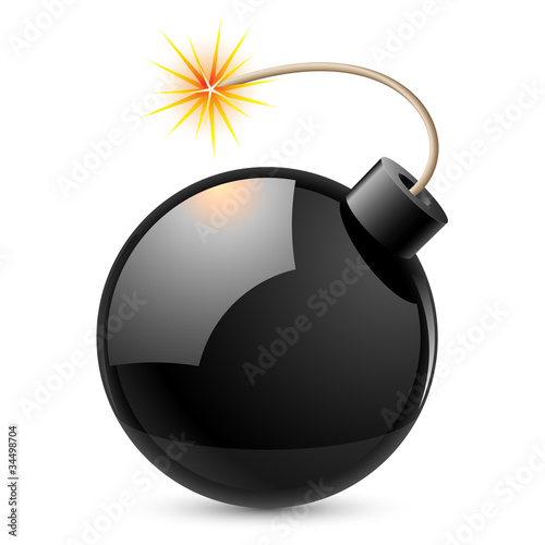 Cartoon bomb
