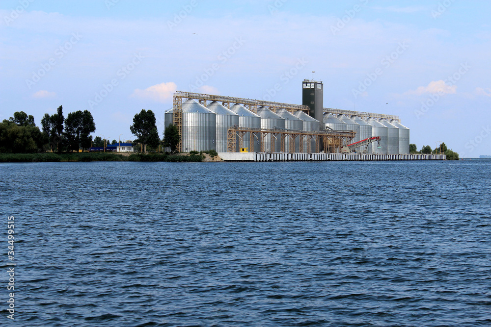 Fototapeta premium Grain Silo