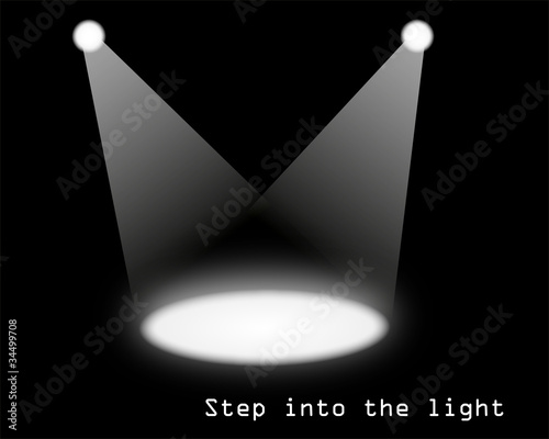 2 spotlights
