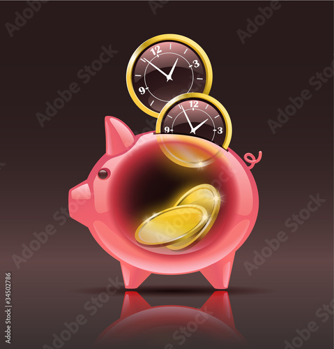 "Time is money" сoncept