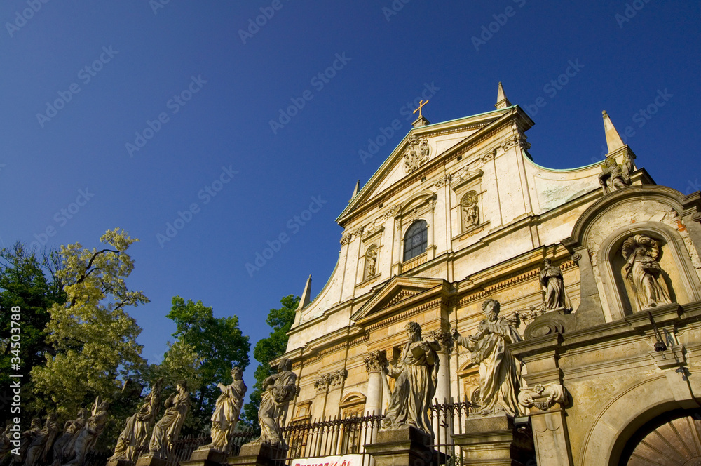 Fototapeta premium St. Peter und Paul Kirche - Krakau - Polen