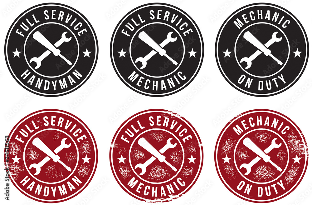 Mechanic and Handyman Badges