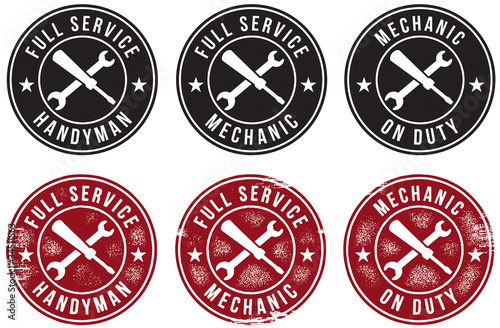 Mechanic and Handyman Badges