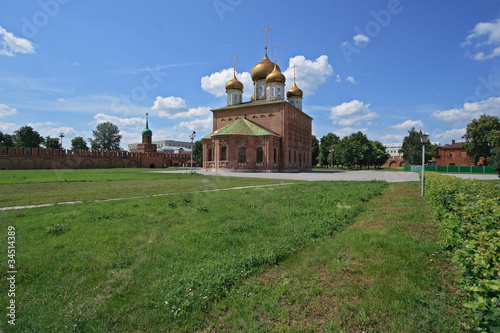 Orthodox Dormition Cathedral in the Tula Kremlin, Russia