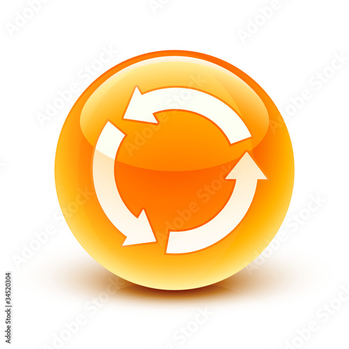 icône recyclage / recycling icon