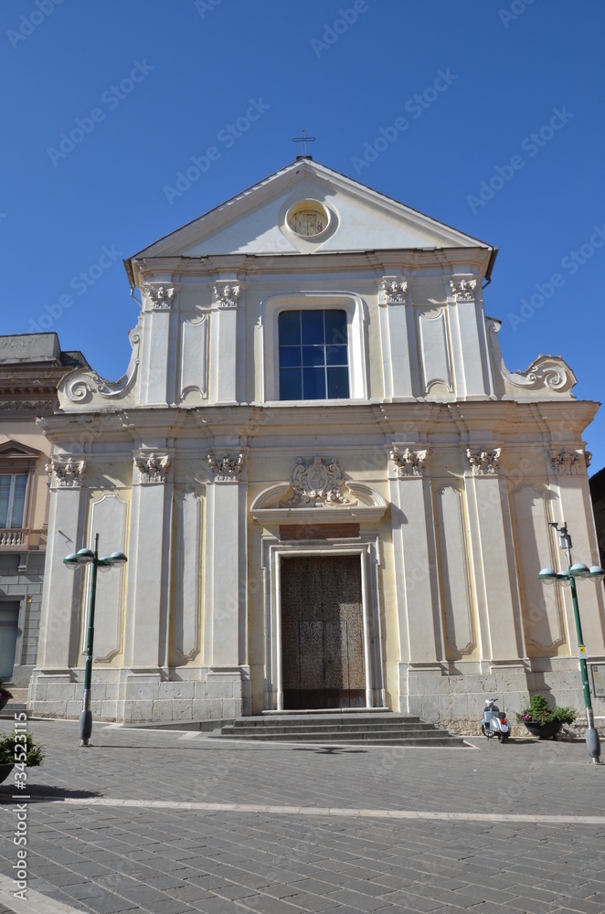 Obraz premium benevento - chiesa san bartolomeo