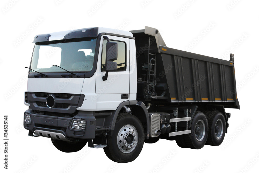 Dump-body truck