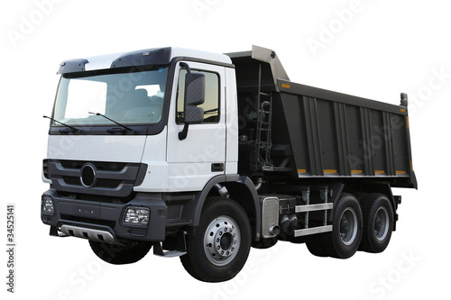 Dump-body truck