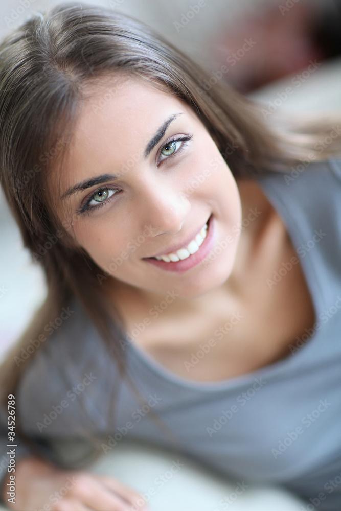 Portrait of beautiful young woman Portrait of beautiful young woman