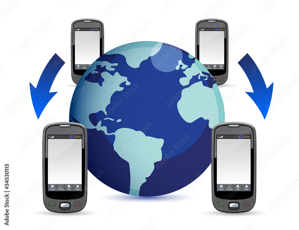 telecommunication concept illustration design telecommunication concept illustration design