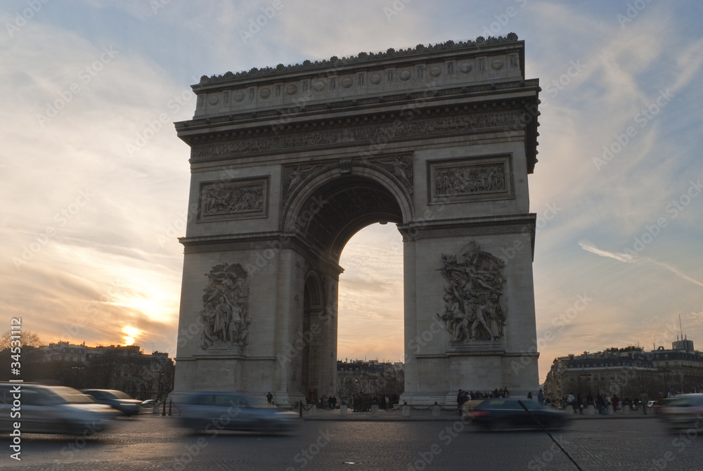 Arc de Triomphe monument