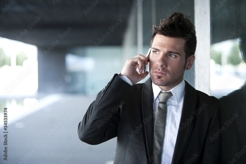 Young businessman Young businessman