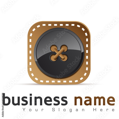 logo bouton de couture