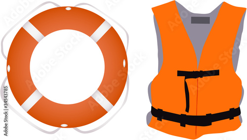 Llife jacket ,life buoys