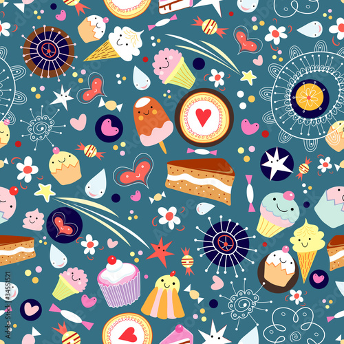 pattern of fun cakes