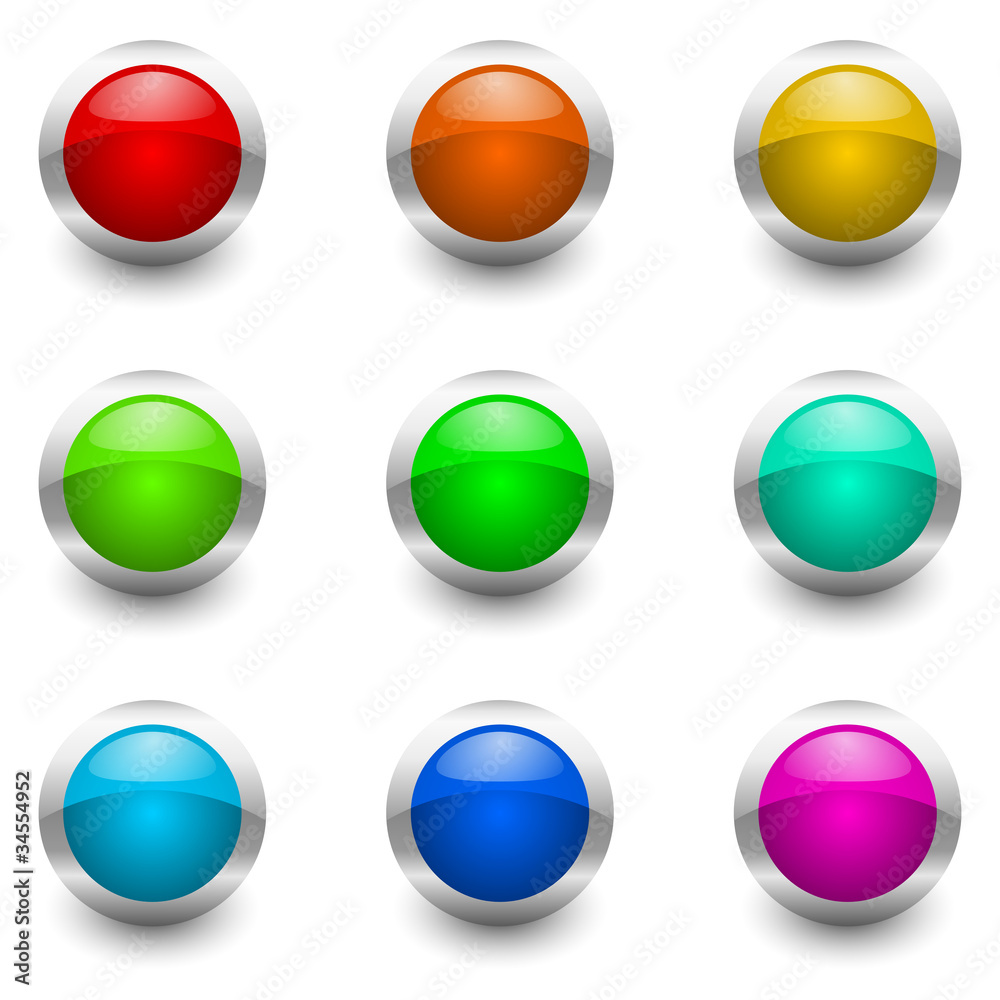 web buttons