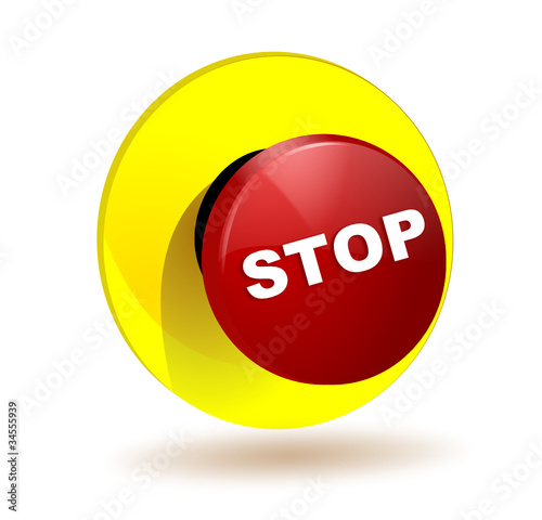 bouton stop arret d'urgence