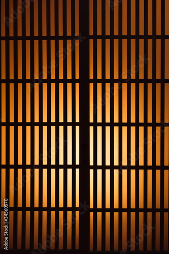 Wallpaper Mural 格子戸の灯り Torontodigital.ca