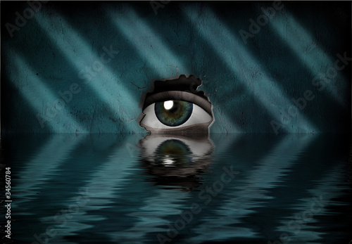 Foto Pool and eye