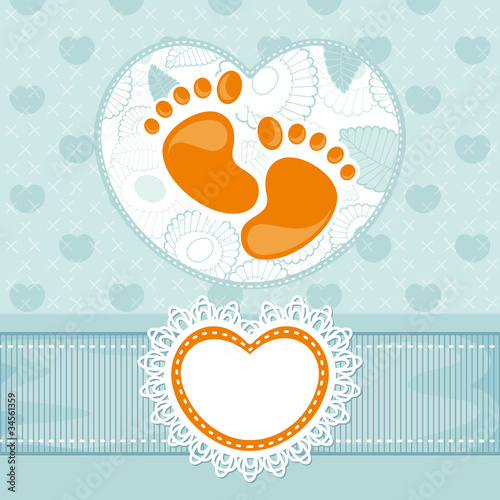 cute baby card