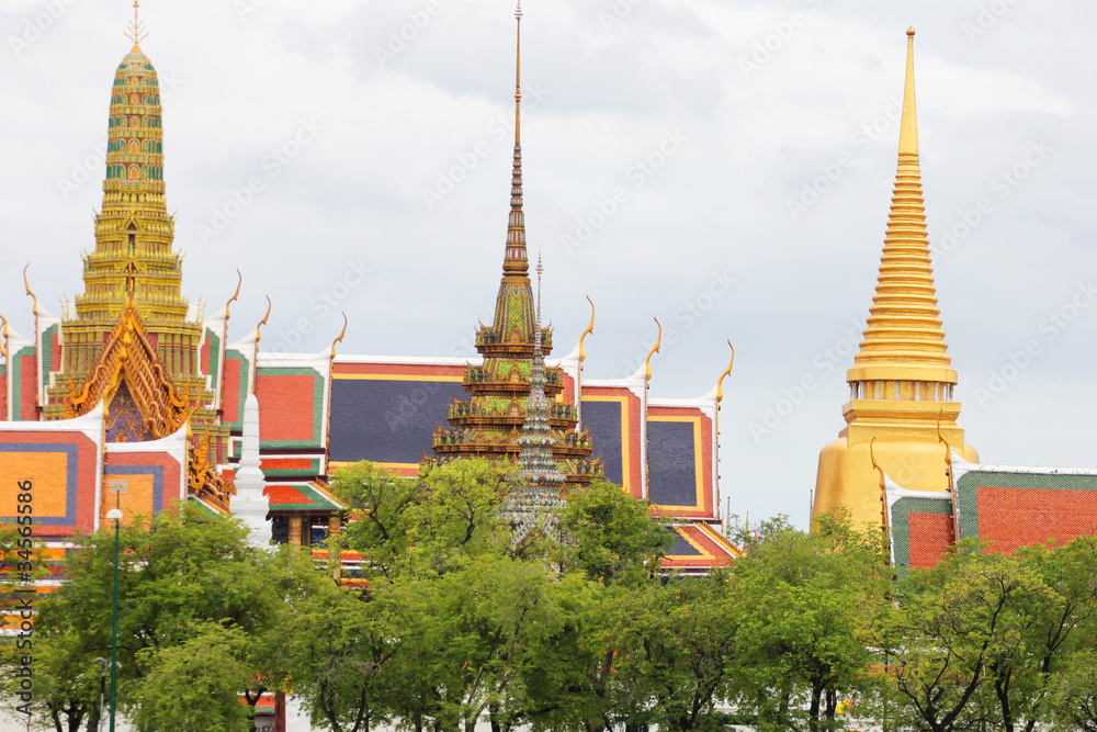 Fototapeta premium Grand palace, Thailand.