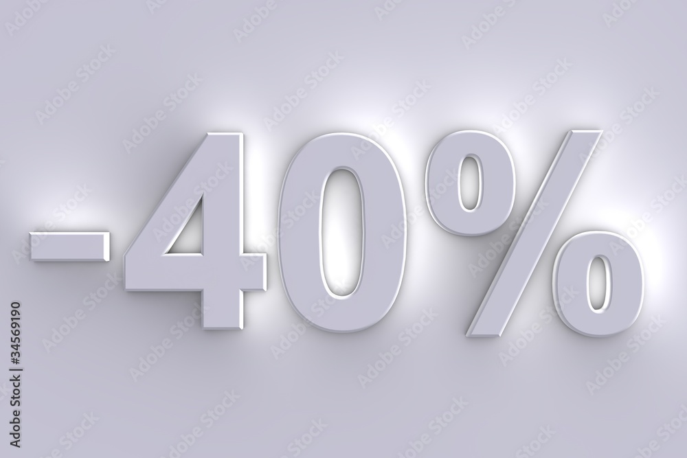 -40 % -40 %