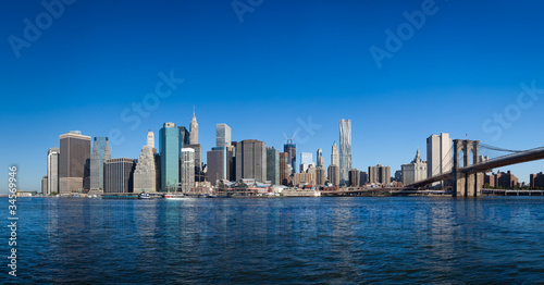 New York Manhattan pont de Brooklyn © Beboy