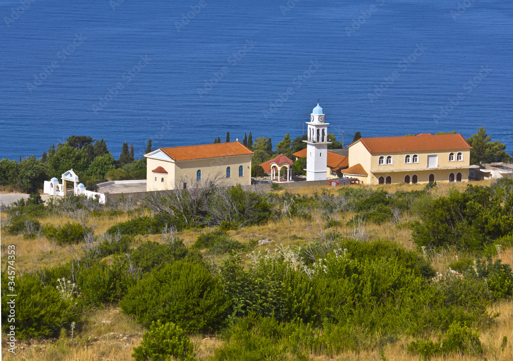 Monastery of 'Sision' at Kefalonia island in Greece Monastery of 'Sision' at Kefalonia island in Greece