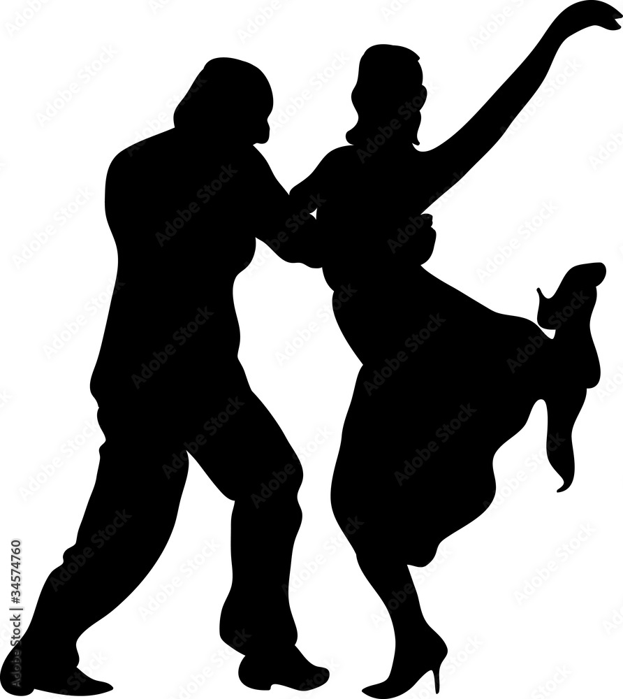 Sagome ballerini tango